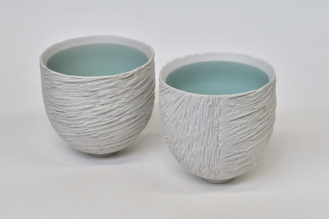 Lanty Ball - Carved Porcelain Vessels