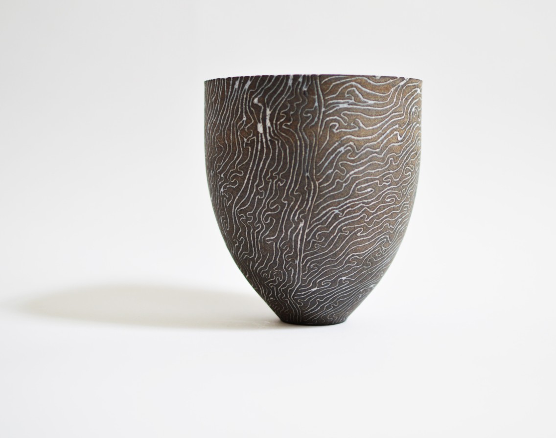 Lanty Ball - Thrown Vessel with Incised Lines