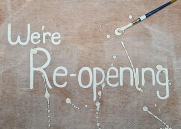 12 April Re-opening