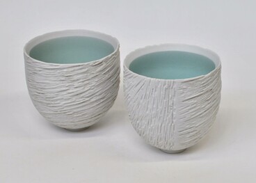 Lanty Ball - Carved Porcelain Vessels