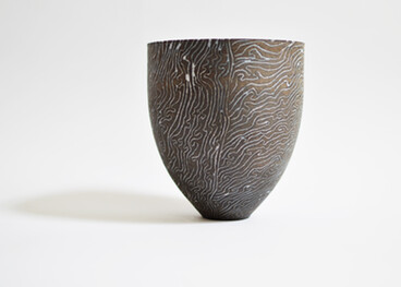Lanty Ball - Thrown Vessel with Incised Lines
