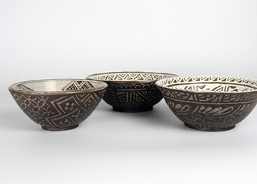 Micaela Schoop - Etched & Slipped Bowls