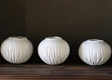 Patricia Shone - Ice Erosion Bowls 2020