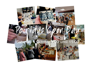 Potclays Open Day 4 October