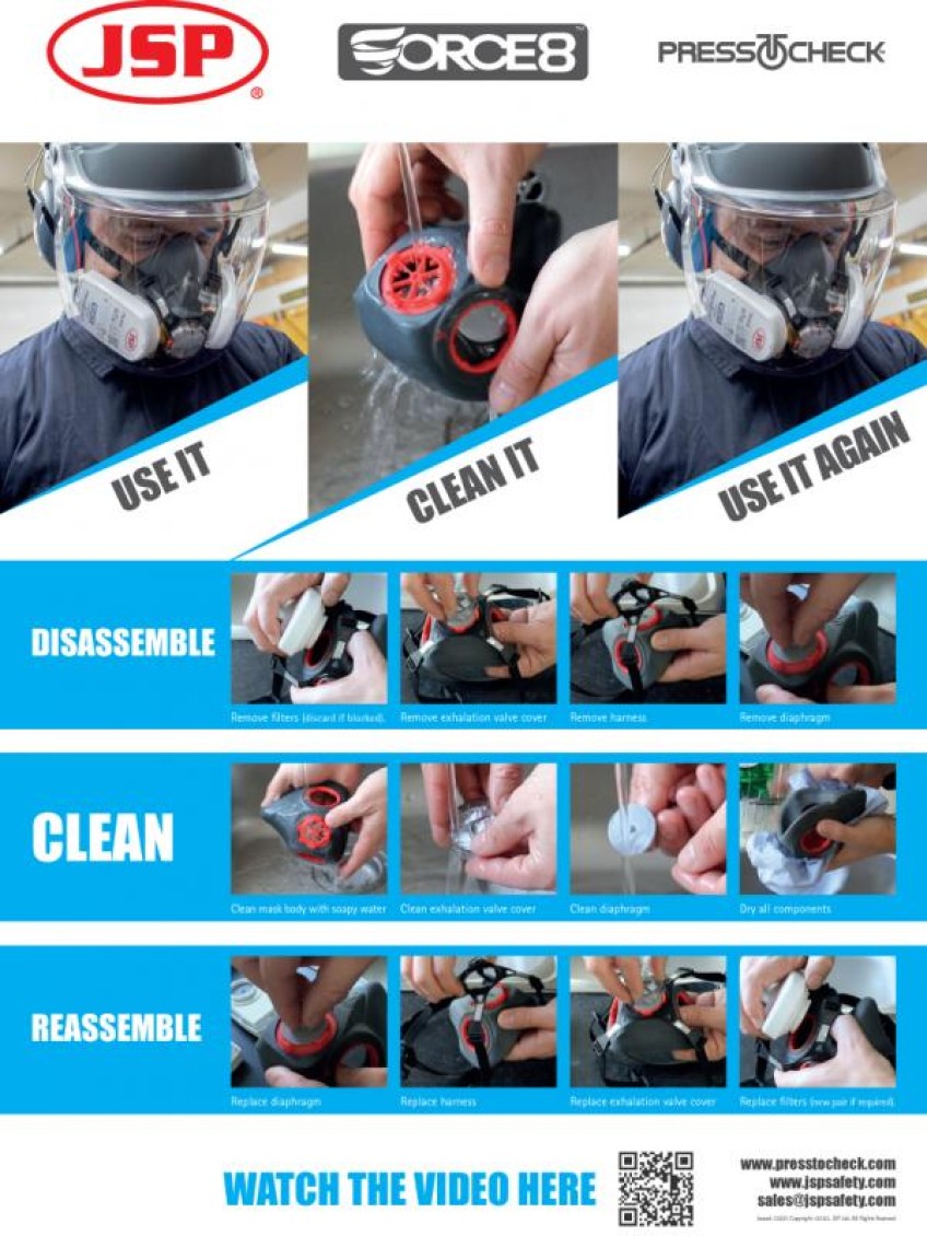 Advice for Users of the Force 8 Mask