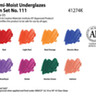 AMACO Semi-Moist Underglaze Sets Cone 05-6