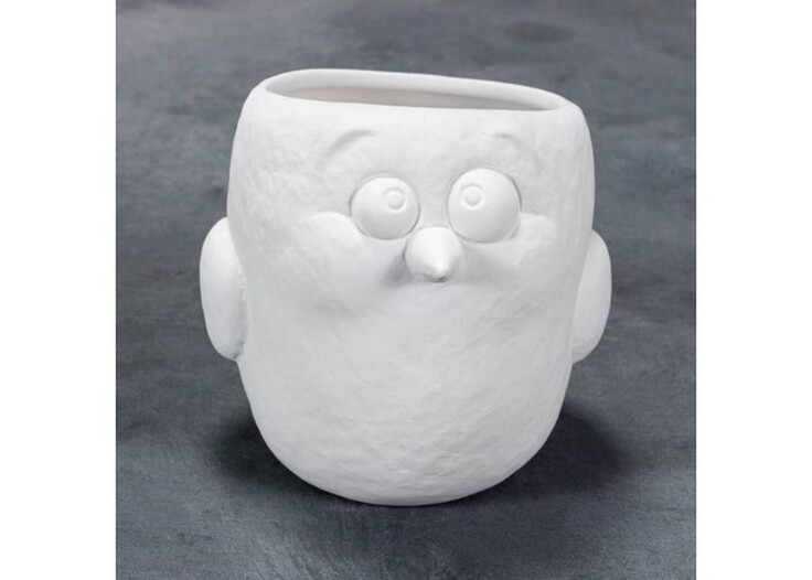 Bisque Quirky Bird by Mayco