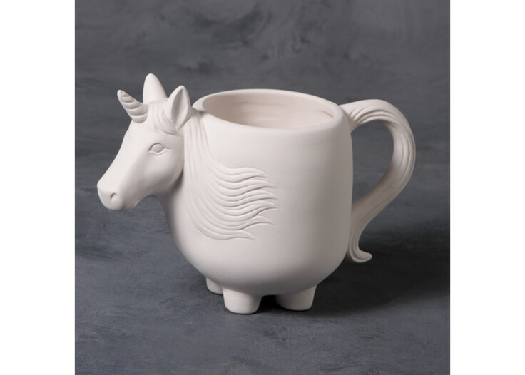 Bisque Unicorn Mug by Mayco