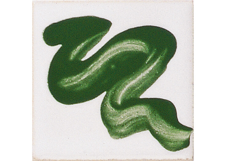 Botz Unidekor Brush On Glaze:  Chromgrun (Chrome Green) 30ml