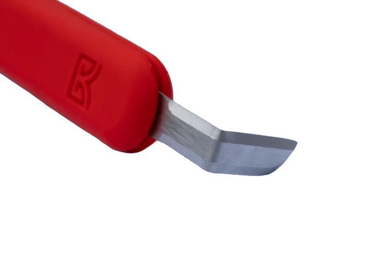 Buschkraft Forge Tool - Red Handle with Fin Blade