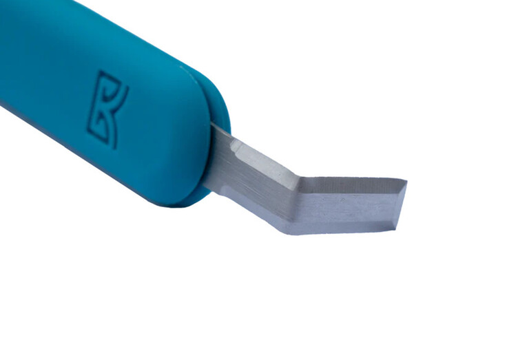 Buschkraft Forge Tool - Teal Handle with Rectangle Blade