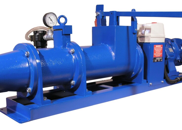 De-Airing Pugmill with a 75mm outlet