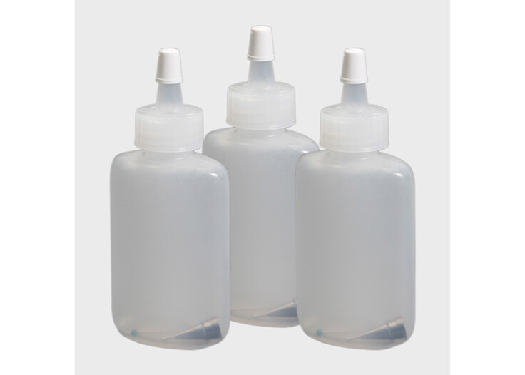 Designer Bottle with Writer Tip: (see C)