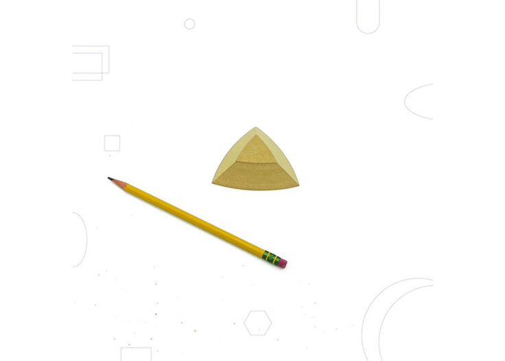 GR Pottery Forms: OG Spherical Triangle 3.5in