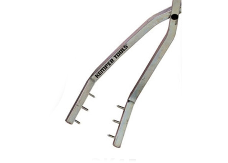 Kemper Alloy Raku Tongs 32x8in Open (810x200mm approx.)