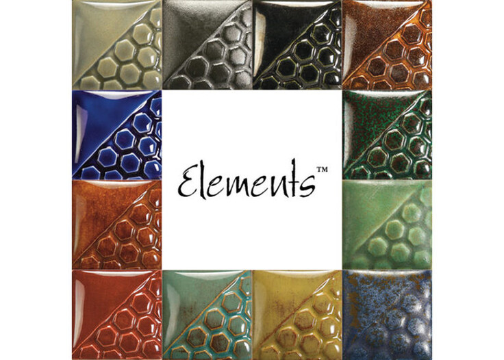 Mayco Elements Brush-On Glaze: Element Kit 12 118ml