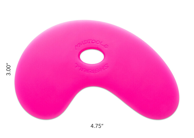 Mudtools Small Bowl Rib: Pink