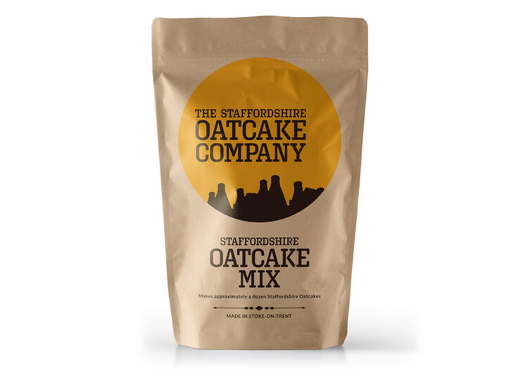 Oatcake Mix from The Staffordshire Oatcake Company (Makes 12)