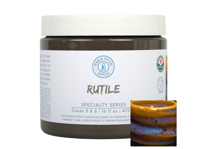 Penguin Speciality ^5-6 Glaze: Rutile 473ml