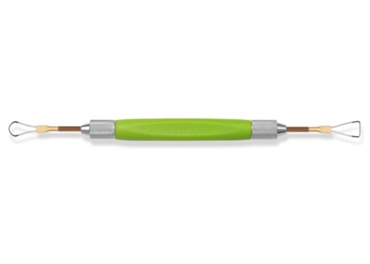 Sculptor's Wire Tool with Two Medium Interchangeable Tips Double-End