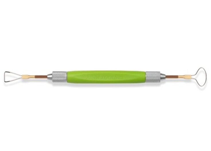 Sculptor's Wire Tool withTtwo Medium Interchangeable Tips Double-End