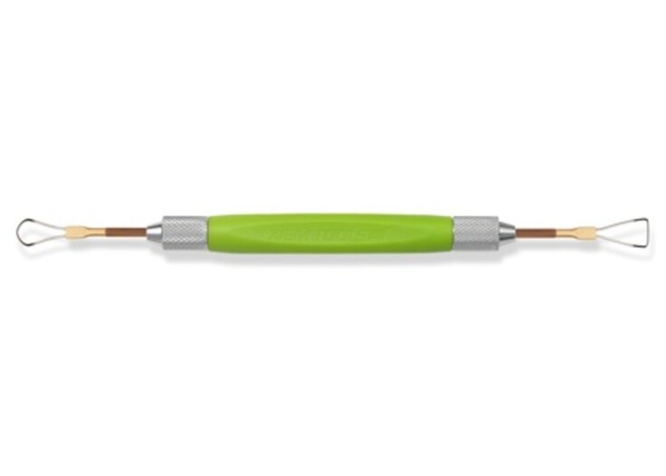 Sculptor's Wire Tool with Two Medium Interchangeable Tips Double-End