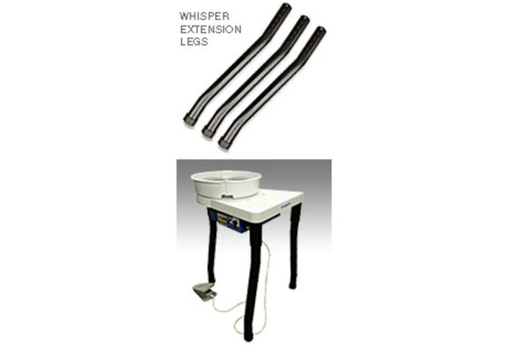 Set of 3 Longer Curved Legs for Shimpo RK3E/Whisper T wheel