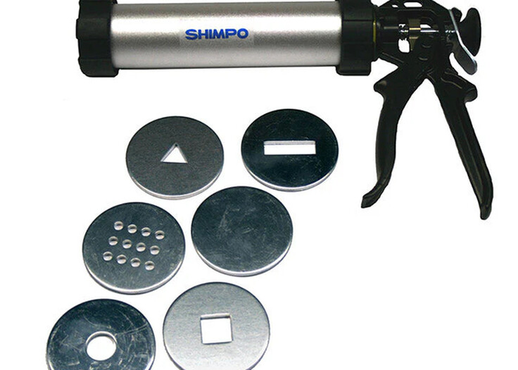 Shimpo Handheld Extruder (incl.Standard Die Set 6pc)