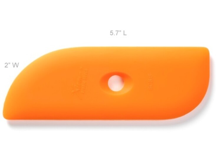 Soft Silicone Rib 8 - Orange