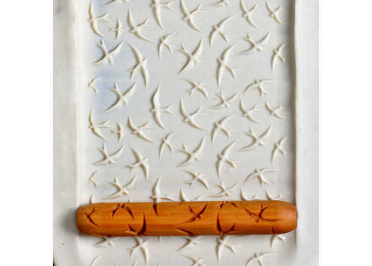Swooping Swallows Hand Roller