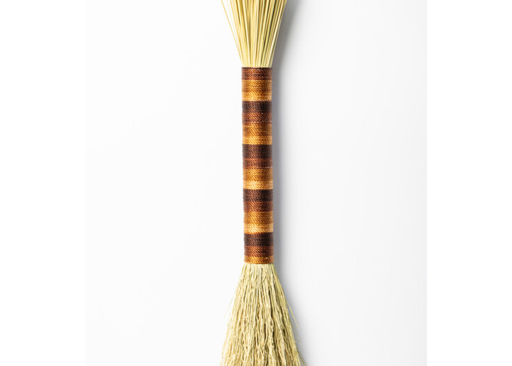 The Wye - Medium Hakeme Slip & Glaze Brush by Bristol Broomworks