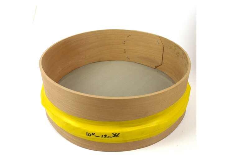 Wooden Sieve 10in 120 Mesh