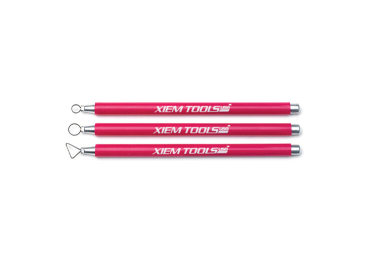 Xiem Mini Ribbon Sculpting Tool Set: Set B, pack of 3