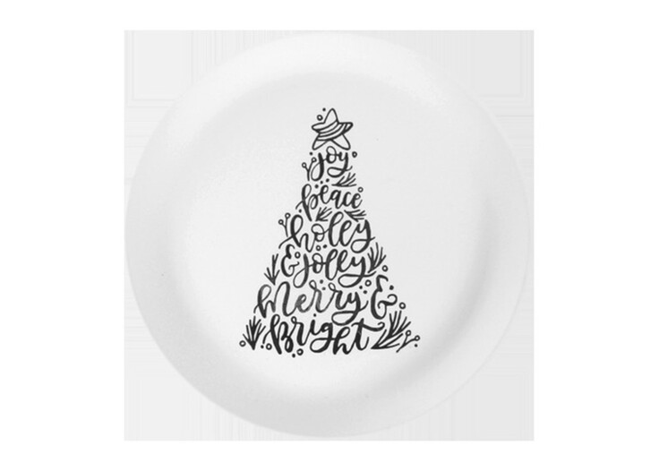 Xmas Tree Word Plate