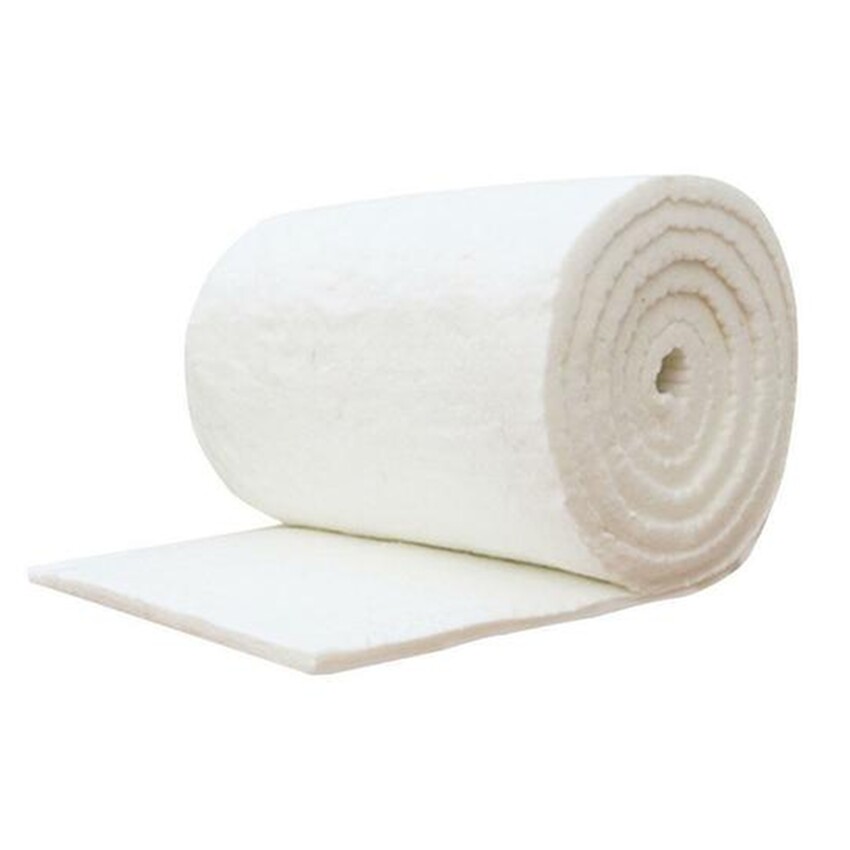 Photograph: 25 x 610 x 305mm 128kg Density Piece of Ceramic Fibre Blanket