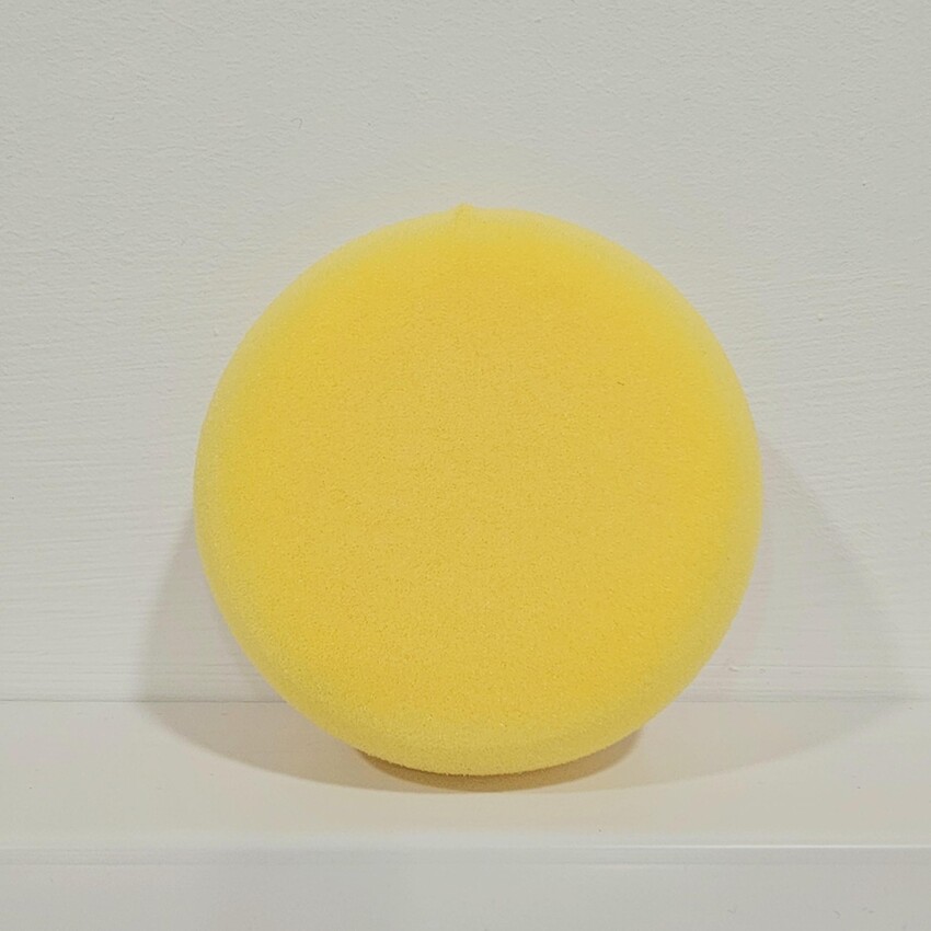 Photograph: 7.5cm Round Yellow Sponge