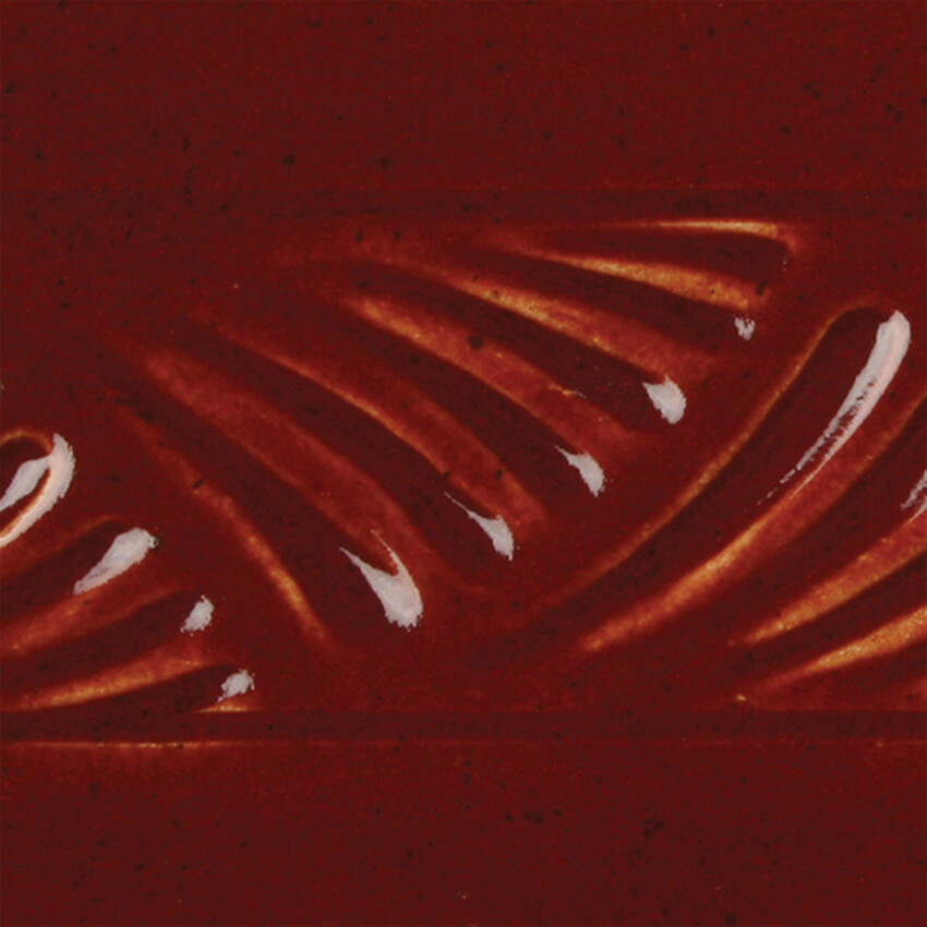 Photograph: Amaco Potters Choice Brush-On Glaze: Deep Firebrick 473ml