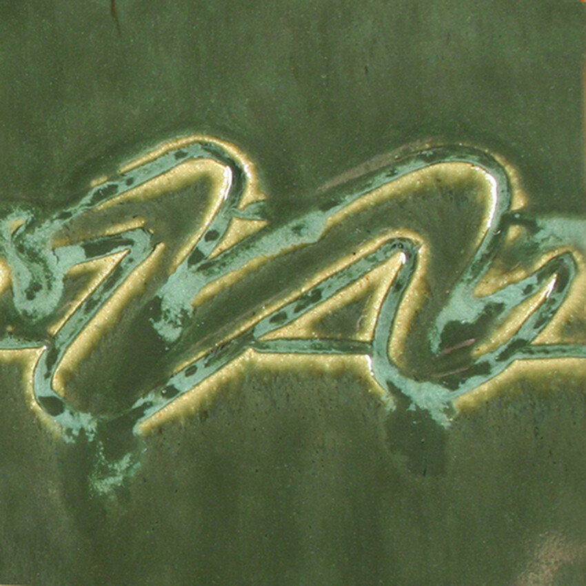 Photograph: Amaco Potters Choice Brush-On Glaze: Vert Lustre 473ml