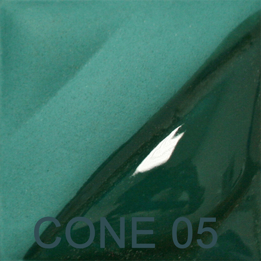 Photograph: Amaco Velvet Brush-On Underglaze: Blue Green 473ml