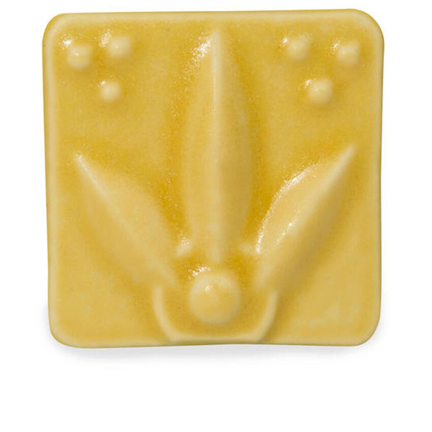 Photograph: Amaco Yellow Satin Matte Brush-On Glaze - 473ml