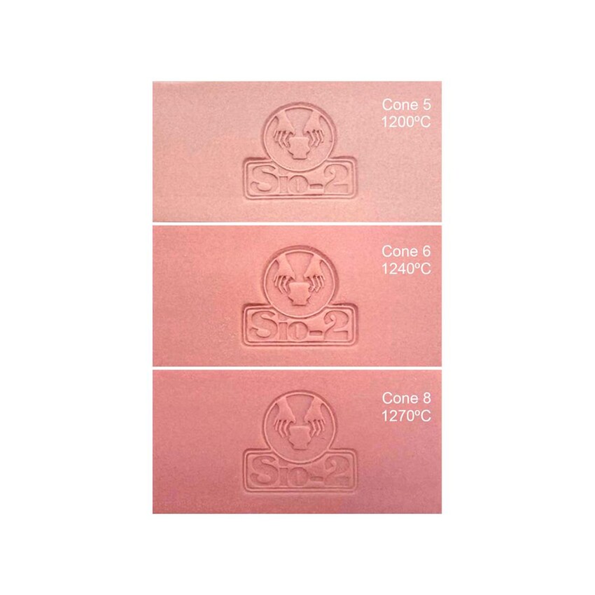 Photograph: Begur Pink Porcelain (5kg) 1200-1240C