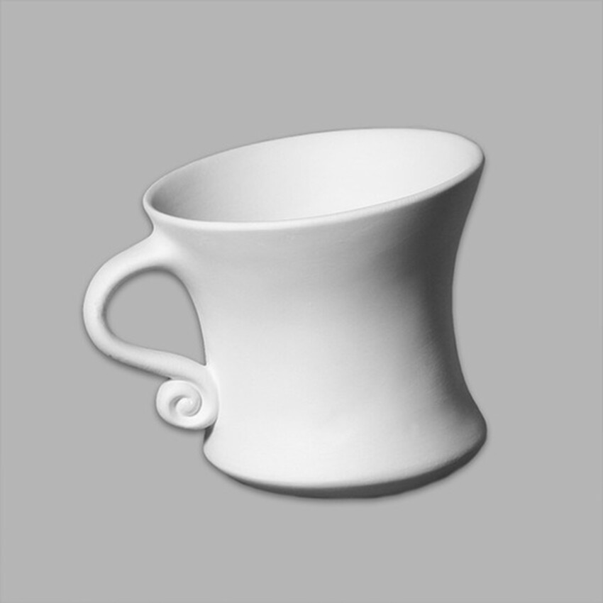 Photograph: Bisque Dancing Tea Cup by Mayco