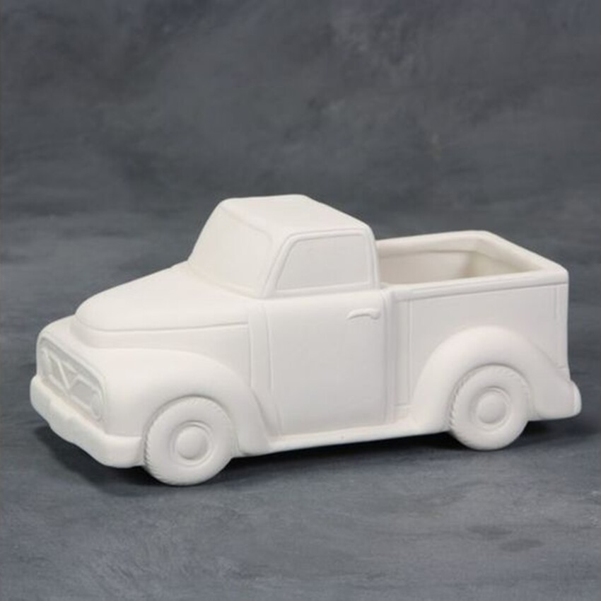 Photograph: Bisque Truck Container by Mayco