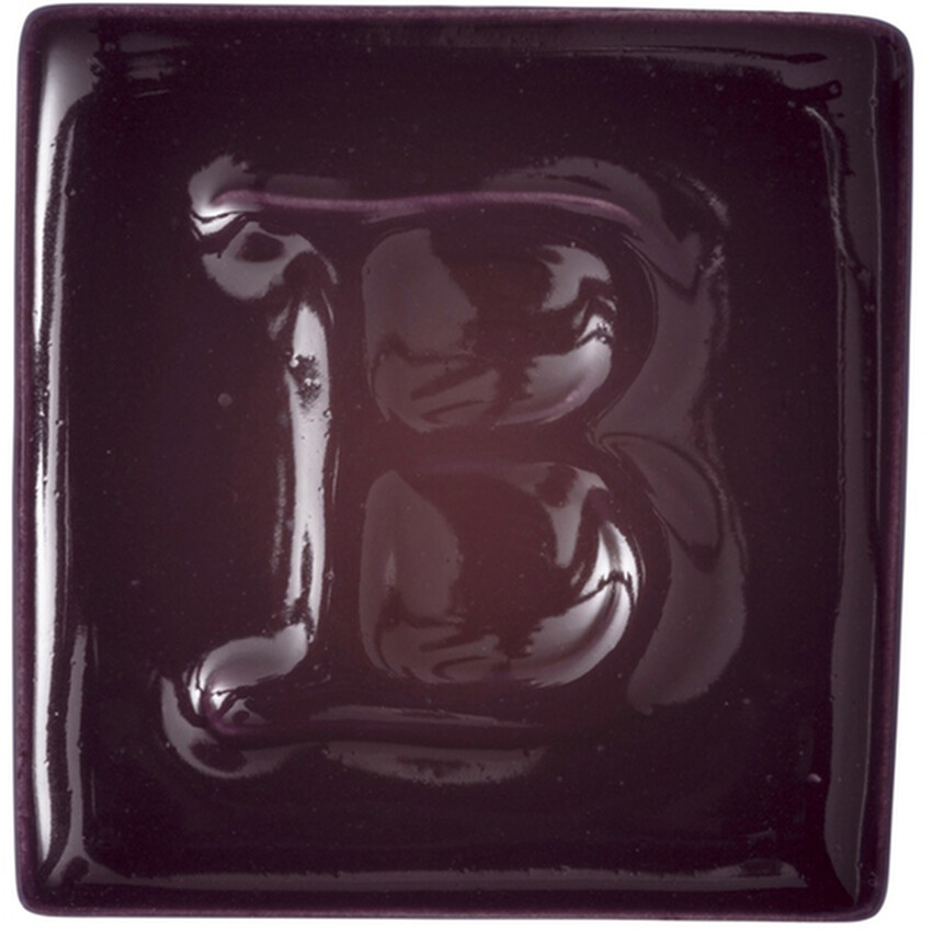 Photograph: BOTZ Earthenware Brush-On Glaze: Aubergine 200ml