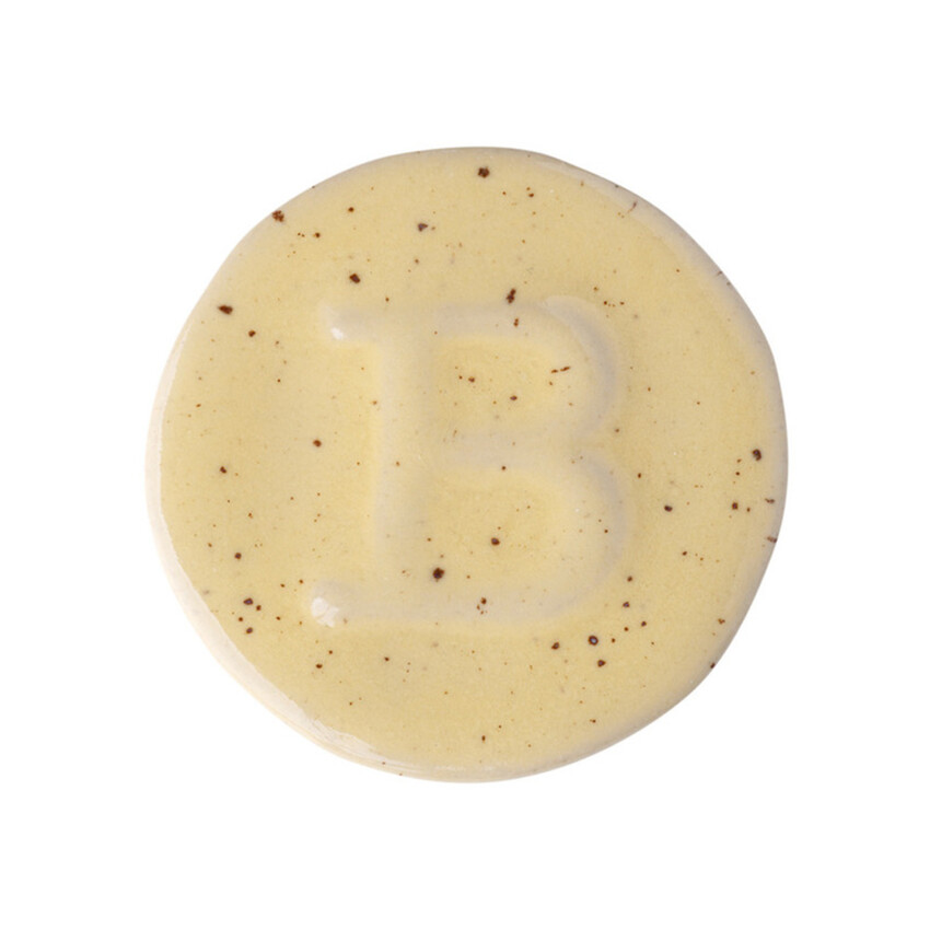 Photograph: BOTZ Earthenware Brush-On Glaze: Calcite Yellow 200ml