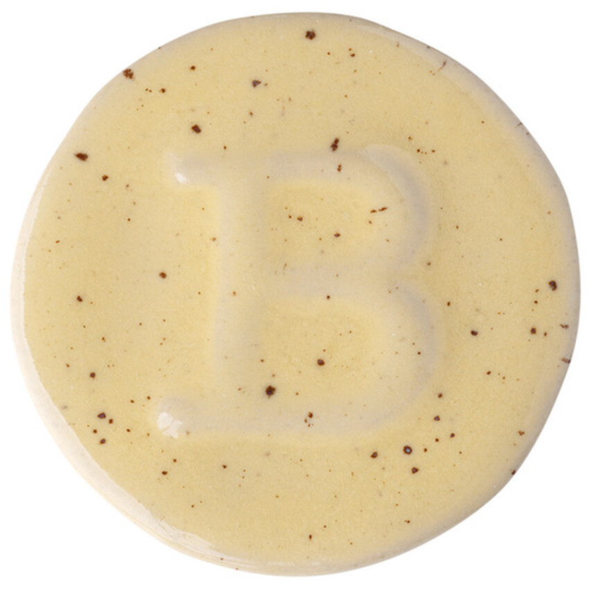 Photograph: BOTZ Earthenware Brush-On Glaze: Calcite Yellow 800ml