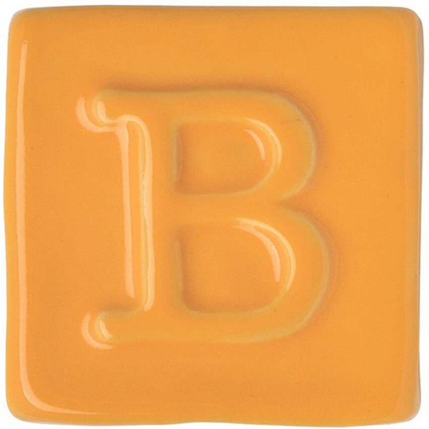 Photograph: BOTZ Earthenware Brush-On Glaze: Carnelian Yellow 200ml