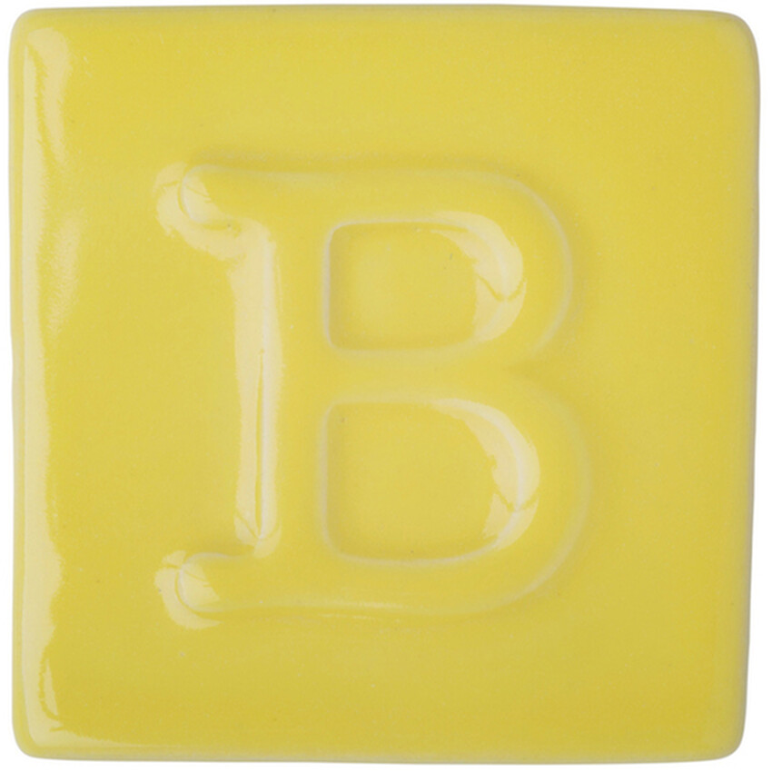 Photograph: BOTZ Earthenware Brush-On Glaze: Citrine Yellow 200ml