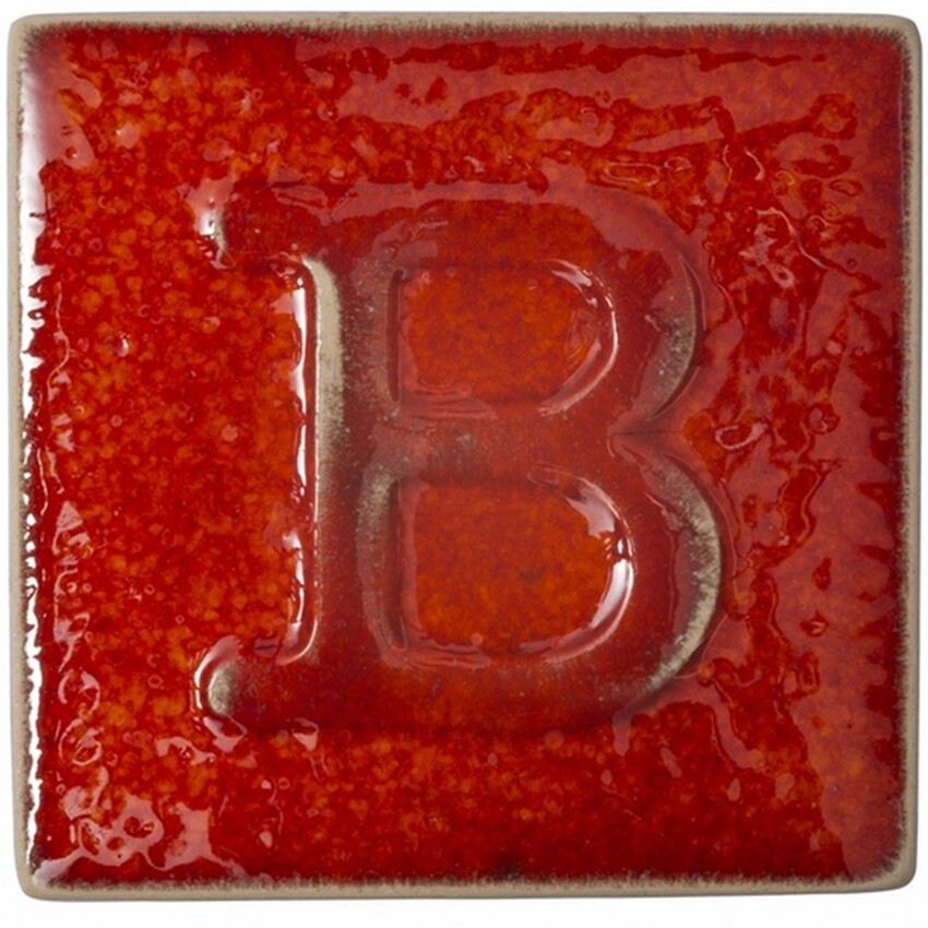 Photograph: BOTZ Earthenware Brush-On Glaze: Coral Red 200ml