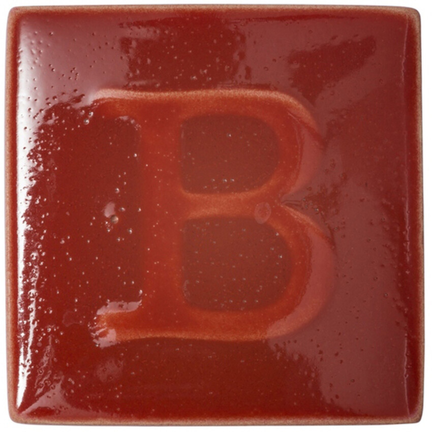 Photograph: BOTZ Earthenware Brush-On Glaze: Fire Red 800ml